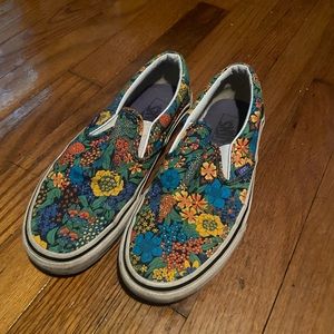 Floral Vans